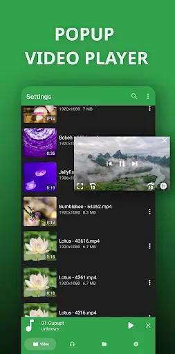 Скриншот 4 — видеоплеер для Android