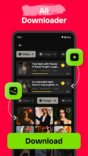 Скриншот 1 — Video Downloader Browser