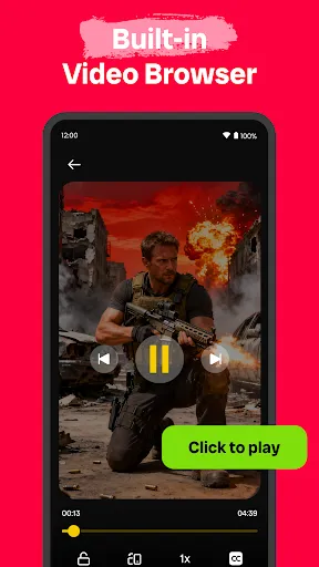 Скриншот 2 — Video Downloader Browser