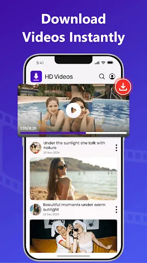 Скриншот 2 — HD Video Downloader & Launcher