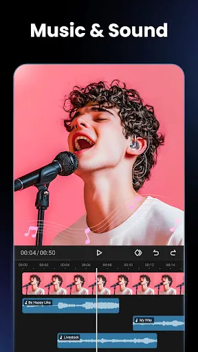 Скриншот 4 — Видеоредактор,музыкой,FotoPlay