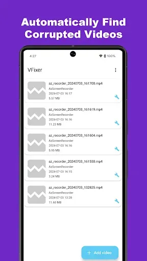 Скриншот 2 — Video Fixer - VFixer