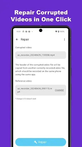 Скриншот 3 — Video Fixer - VFixer