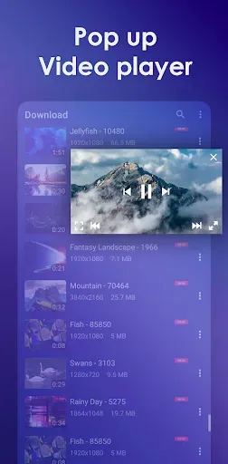 Скриншот 2 — видео проигрыватель