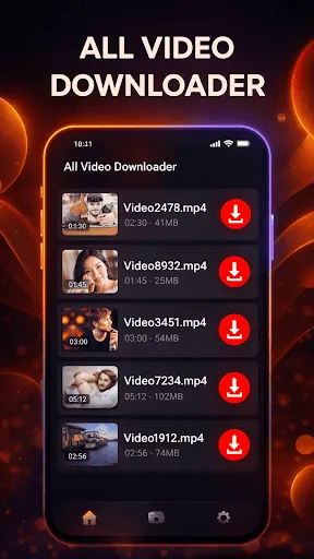 Скриншот 1 — Vidlux All Video Downloader HD