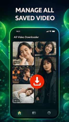 Скриншот 3 — Vidlux All Video Downloader HD
