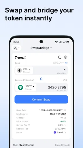 Скриншот 2 — TokenPocket: Crypto & Bitcoin