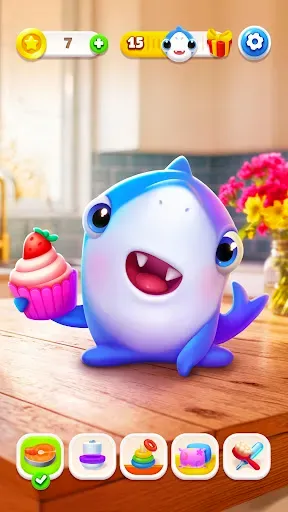 Скриншот 2 — My Shark - Игра мой питомец