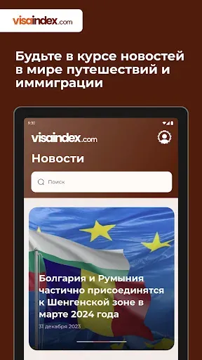 Скриншот 8 — Visa Index