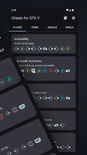 Скриншот 2 — Cheat Codes for 5 (V)
