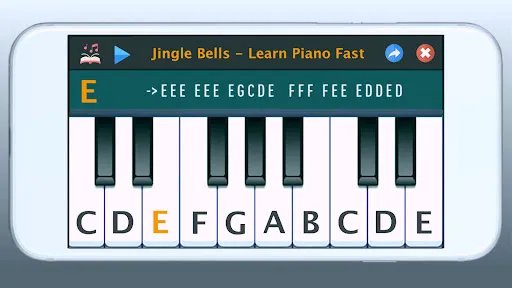 Скриншот 2 — Learn piano notes ABC Do Re Mi