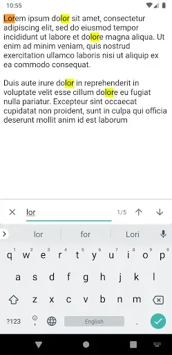 Скриншот 7 — txtpad+ — Create txt files