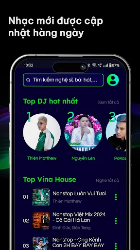 Скриншот 6 — Diijam - Nhạc DJ, EDM mp3 mix