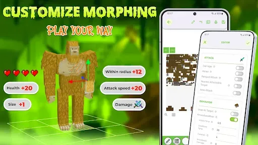 Скриншот 4 — Morph Mod for Minecraft