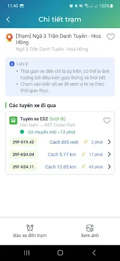 Скриншот 4 — VinBus - Tìm buýt dễ dàng