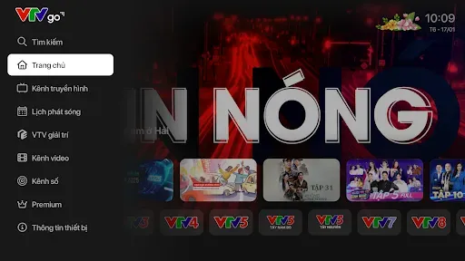 Скриншот 1 — VTVgo Truyền hình số QG cho TV