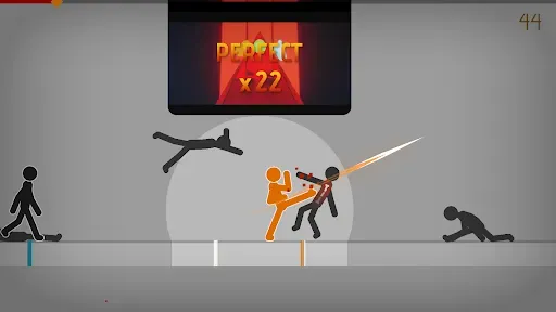 Скриншот 1 — Stick Tuber: Punch Fight Dance