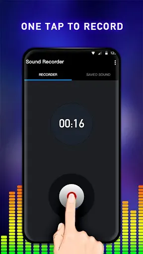 Скриншот 4 — Диктофон - Аудиомагнитофон