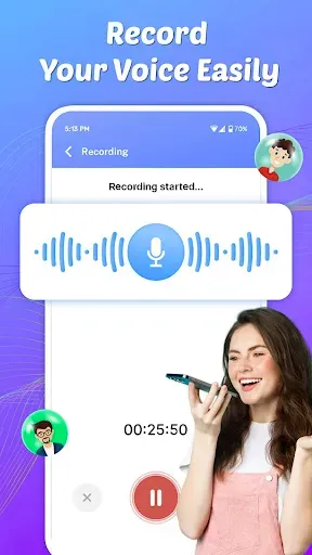 Скриншот 3 — Voice Changer Male to Female