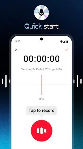 Скриншот 2 — Диктофон - Запись голоса