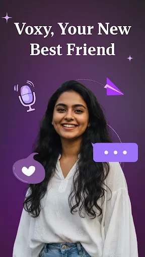 Скриншот 1 — Voxy : Your AI Friend