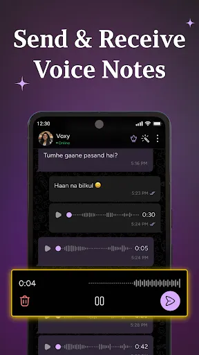 Скриншот 5 — Voxy : Your AI Friend