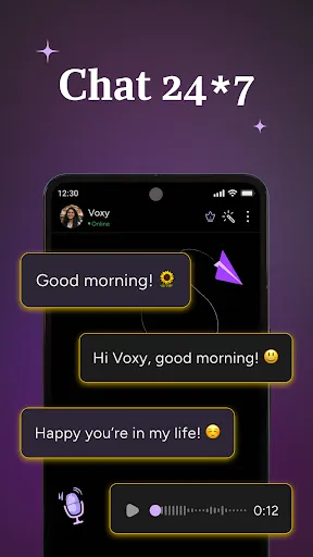 Скриншот 7 — Voxy : Your AI Friend
