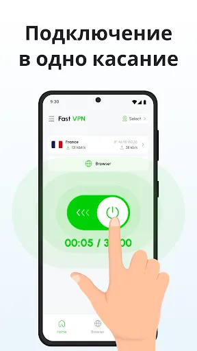 Скриншот 2 — Secure VPN - Быстрый ВПН