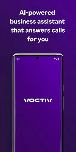 Скриншот 1 — Voctiv - AI call assistant