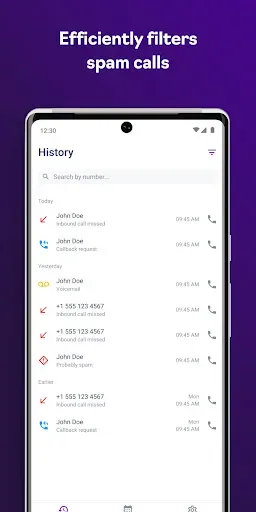 Скриншот 3 — Voctiv - AI call assistant