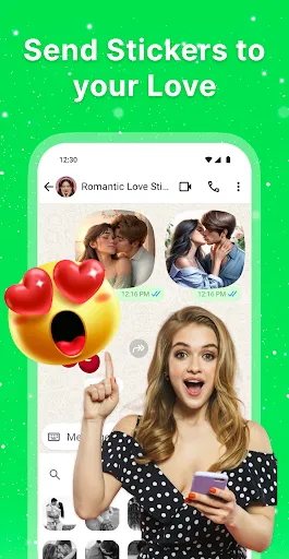 Скриншот 3 — WASticker.ly любовные стикеры