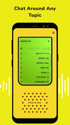 Скриншот 5 — Walkie Talkie - Нажми и говори