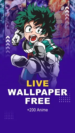 Скриншот 1 — Anime Live Wallpaper 4K/3D