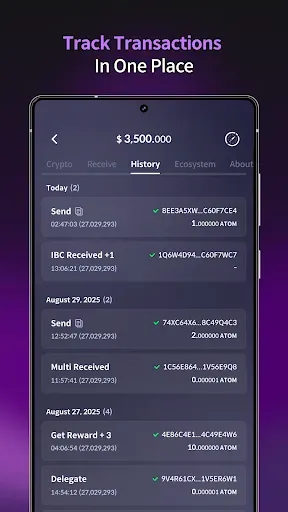 Скриншот 8 — Cosmostation Interchain Wallet