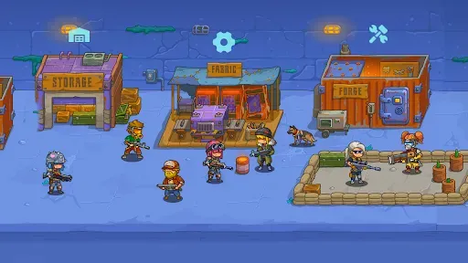Скриншот 3 — Tower Train: Zombie Defense 2D