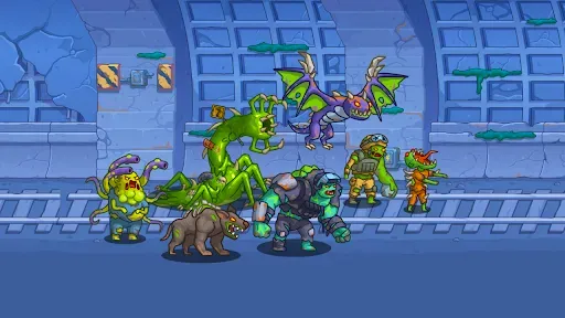 Скриншот 4 — Tower Train: Zombie Defense 2D