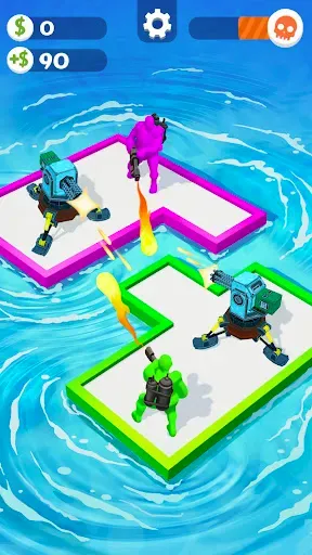 Скриншот 4 — War of Rafts: бой на плотах