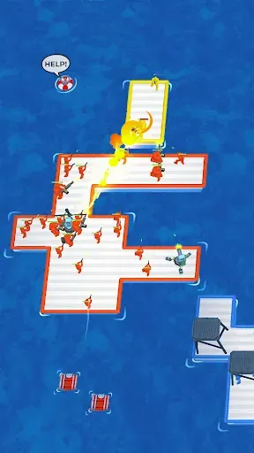 Скриншот 5 — War of Rafts: бой на плотах