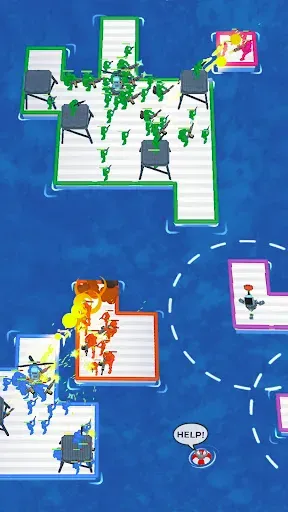 Скриншот 6 — War of Rafts: бой на плотах