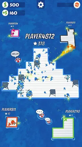 Скриншот 8 — War of Rafts: бой на плотах