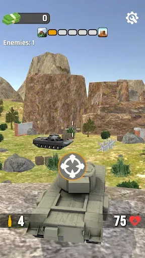 Скриншот 1 — Tank Assault: Sniper Simulator