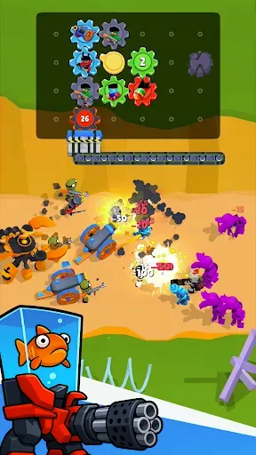 Скриншот 5 — Gears Of Warriors: Bag Attack