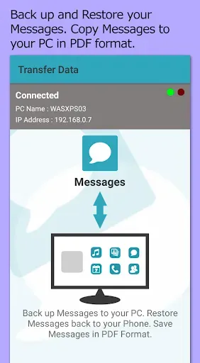 Скриншот 3 — Transfer Companion: SMS Backup