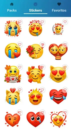 Скриншот 3 — Эмодзи для WhatsApp: WASticker