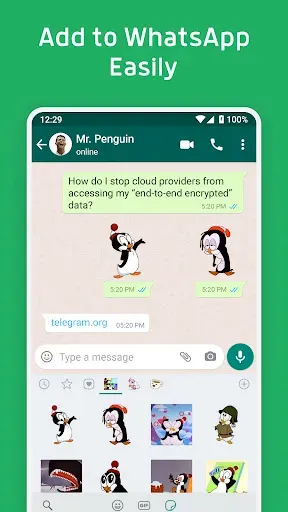 Скриншот 8 — Стикеры для WhatsApp и Эмодзи