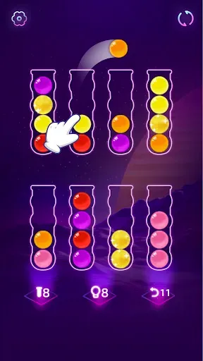 Скриншот 6 — Сортировка Мячей: Sort Master