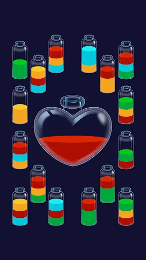 Скриншот 4 — Water Sort: Color Sorting 3D