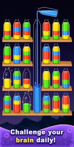 Скриншот 2 — Water Sort! Цветная Логика