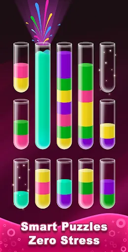 Скриншот 6 — Water Sort! Цветная Логика