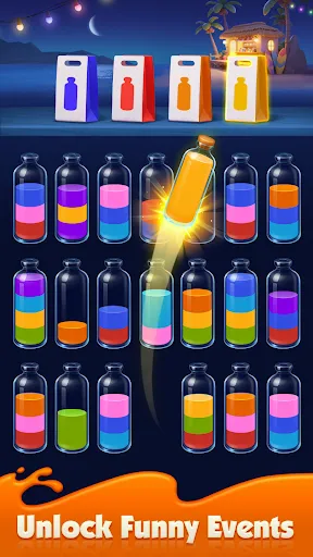 Скриншот 6 — Water Sort! Сортировка цветов